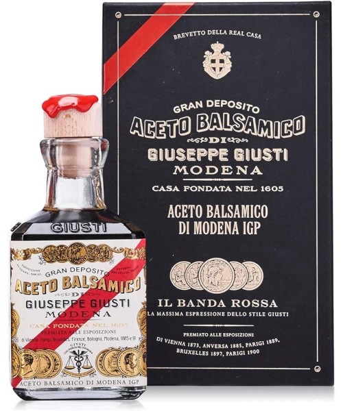 Giuseppe Giusti Balsamic Vinegar from Modena Banda Rossa - Oliva Oliva