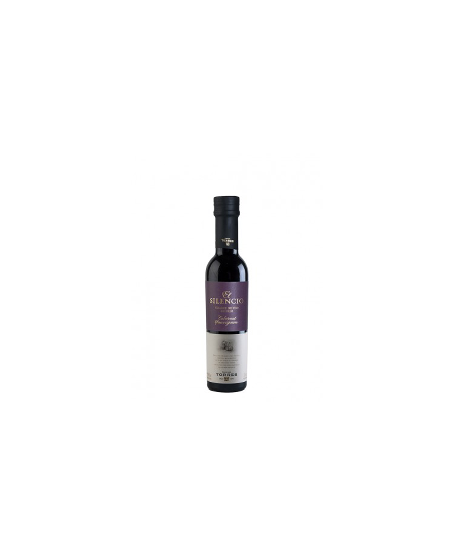 El Silencio Vinagre tinto Cabernet Sauvignon - Botella de vidrio 250 ml.
