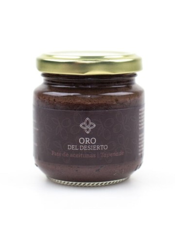 Oro del Desierto Paté de aceitunas - Tarro de vidrio 250 gr.