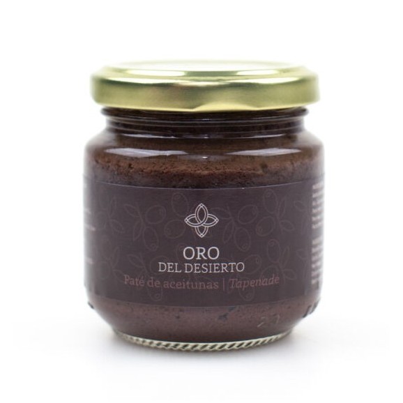 Oro del Desierto Tapenade Glass jar 250 gr. - Oliva Oliva