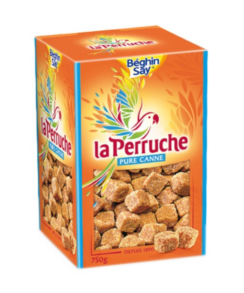 La Perruche Béghin Say Morceaux de sucre roux 750 gr. - Oliva Oliva