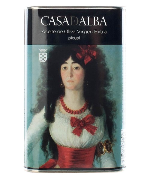 aceite de oliva casa de alba duquesa goya lata de 500ml