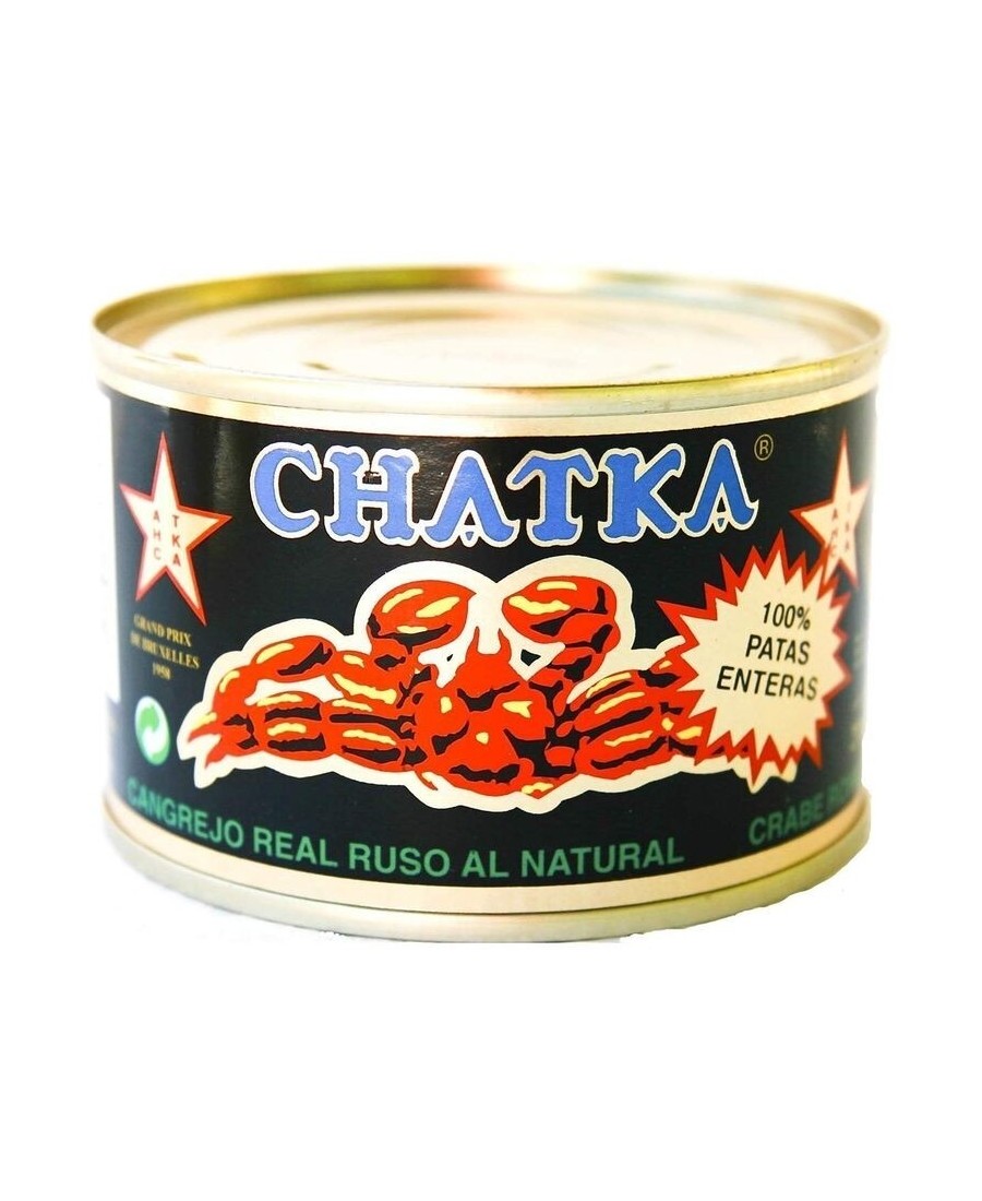 Chatka Crabe royal russe 100% de pattes Conserve 121 gr. - Oliva Oliva