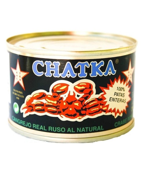Chatka Crabe royal russe 100% de pattes Conserve 121 gr. - Oliva Oliva