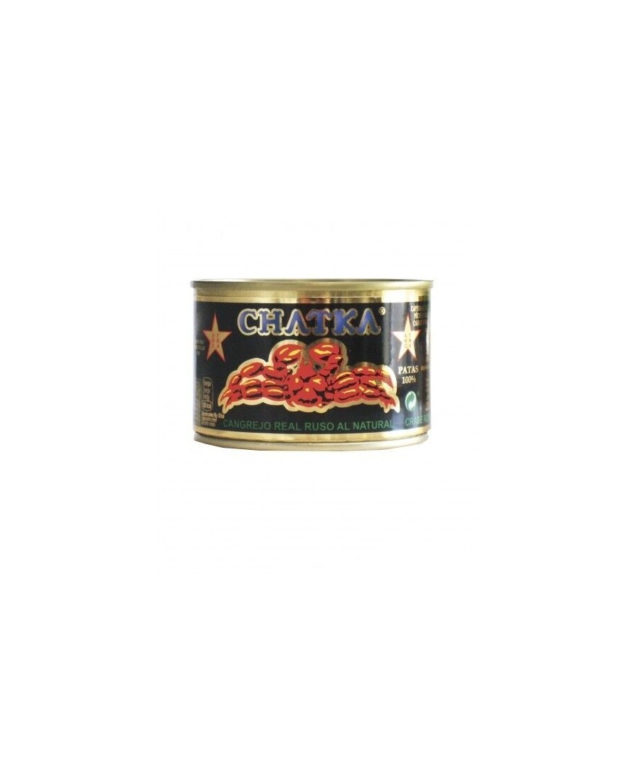Chatka Russian King Crab 100% legs - Tin 185 gr.