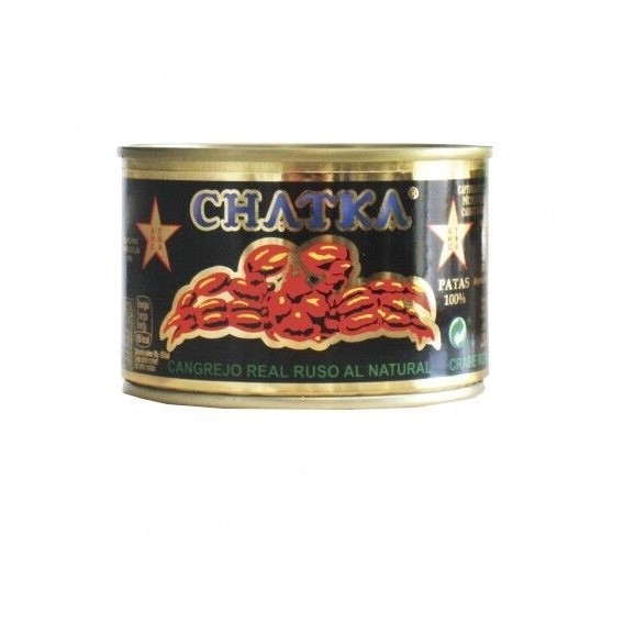 Chatka Russische Königskrabbe 100% Beine Dose 185 gr. - Oliva Oliva