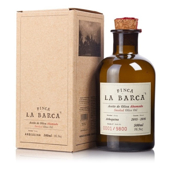 Finca La Barca Aceite de Oliva Ahumado Estuche 500 ml. - Oliva Oliva