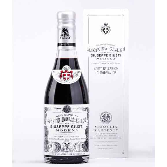 Giuseppe Giusti BALSAMICO-ESSIG aus Modena 1 Silbermedaille Flasche 250 ML