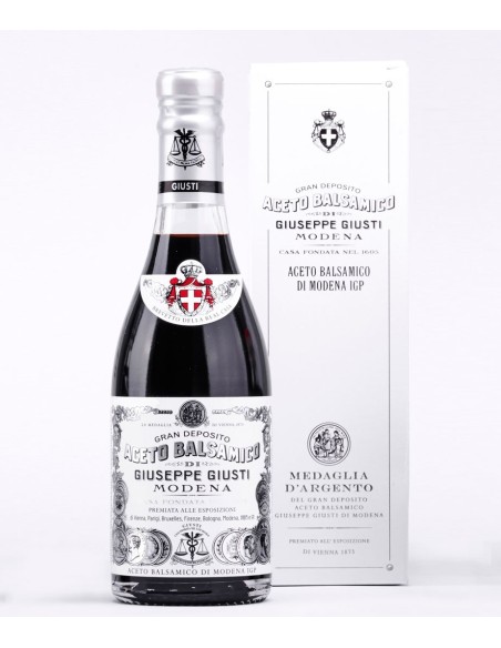 Giuseppe Giusti BALSAMICO-ESSIG aus Modena 1 Silbermedaille Flasche 250 ML