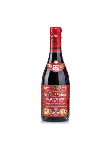Giuseppe Giusti BALSAMIC VINEGAR from Modena Riccardo Giusti 3 gold medals  Glass Bottle 250 ML 