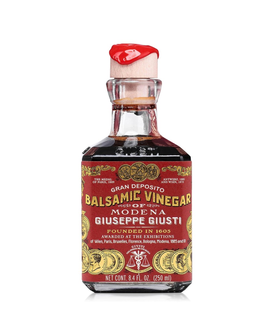 Giuseppe Giusti Vinagre Balsámico Riccardo Giusti - Botella cúbica de vidrio 250 ml.