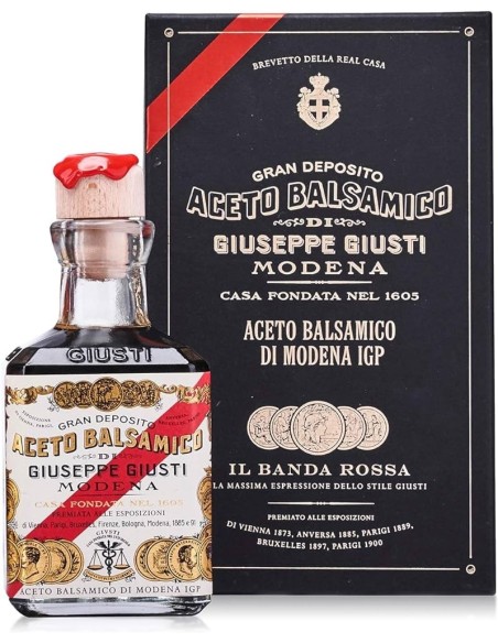 Giuseppe Giusti Vinaigre Balsamique de Modène Banda Rossa - Oliva Oliva