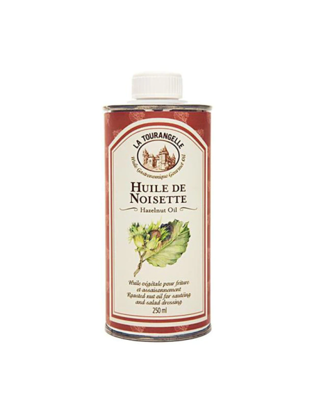 La Tourangelle Huile de noisette Bouteille métal 250 ml. - OLIVA OLIVA