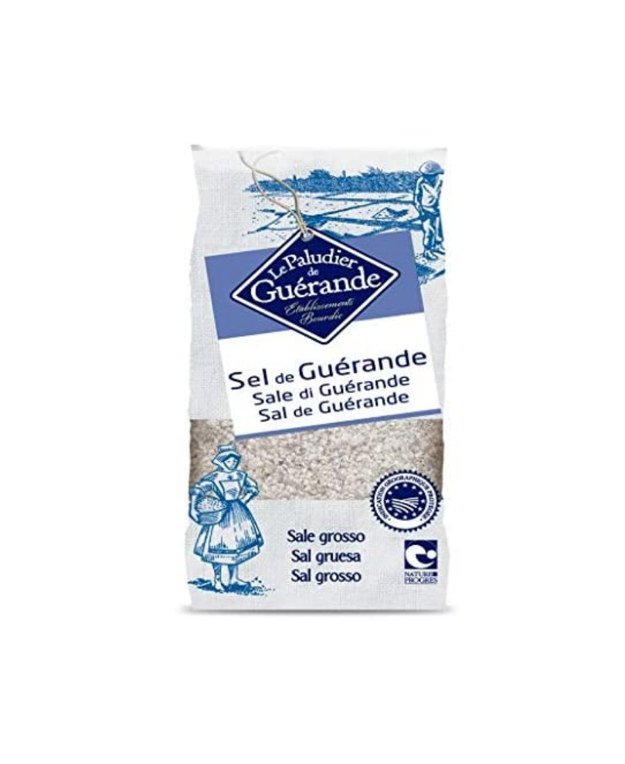 10x Le Paludier de Guérande Grobes Meersalz - Packung 1 kg.