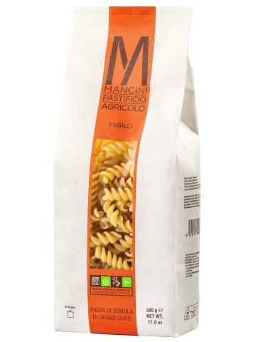 Mancini Fusilli Lunghi Päckchen 500 gr. - Oliva Oliva