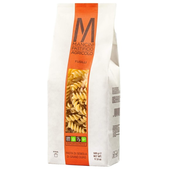 Mancini Fusilli Lunghi Paquet 500 gr. - Oliva Oliva