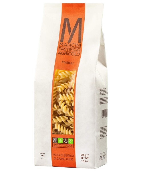 Mancini Fusilli Lunghi Päckchen 500 gr. - Oliva Oliva