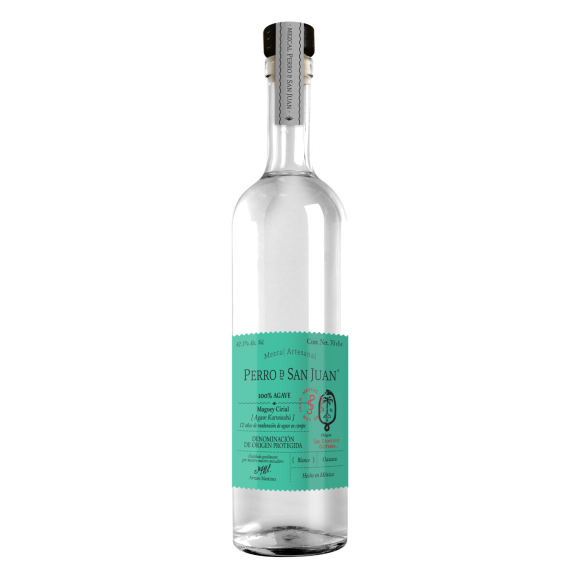 Perro de San Juan Mezcal Cirial Jade Glasflasche 700 ml. - Oliva Oliva