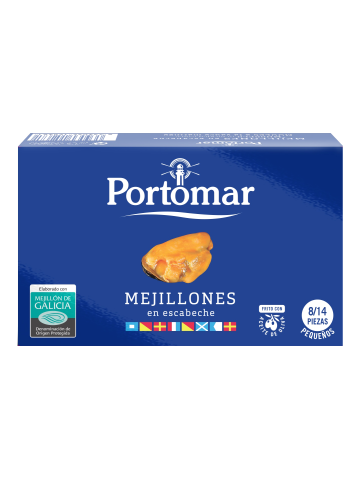 Portomar Eingelegte Muscheln Dose 111 gr. - Oliva Oliva