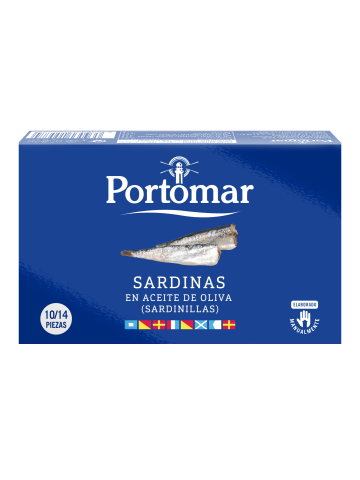 Portomar Sardinelles à l'Huile d'Olive Conserve 115 gr. - Oliva Oliva