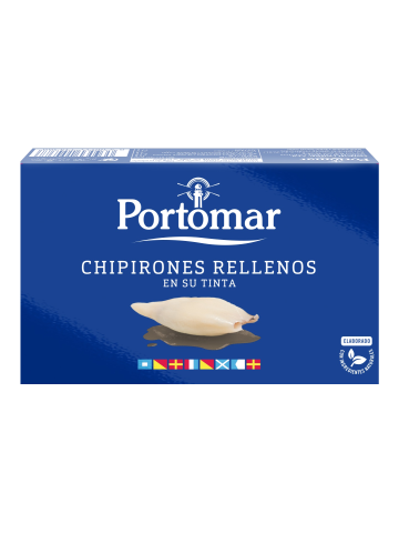 Portomar Petits calmars farcis à l'encre Conserve 115 gr - Oliva Oliva