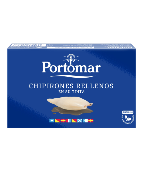 Portomar Petits calmars farcis à l'encre Conserve 115 gr - Oliva Oliva