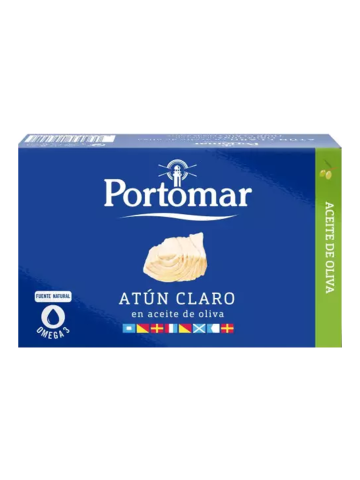 Portomar Atún claro en Aceite de oliva - Lata 110 gr.