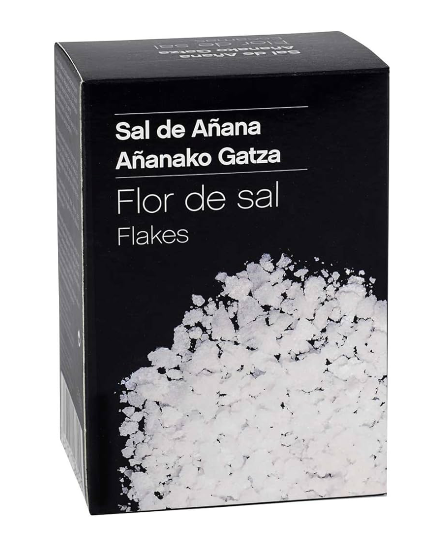 Sal de Añana Flocons de fleur de sel Boîte 250 gr. - Oliva Oliva