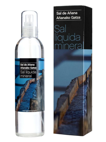 Sal de Añana Flüssiges Mineral-Quellsalz Flasche 250 ml. - Oliva Oliva