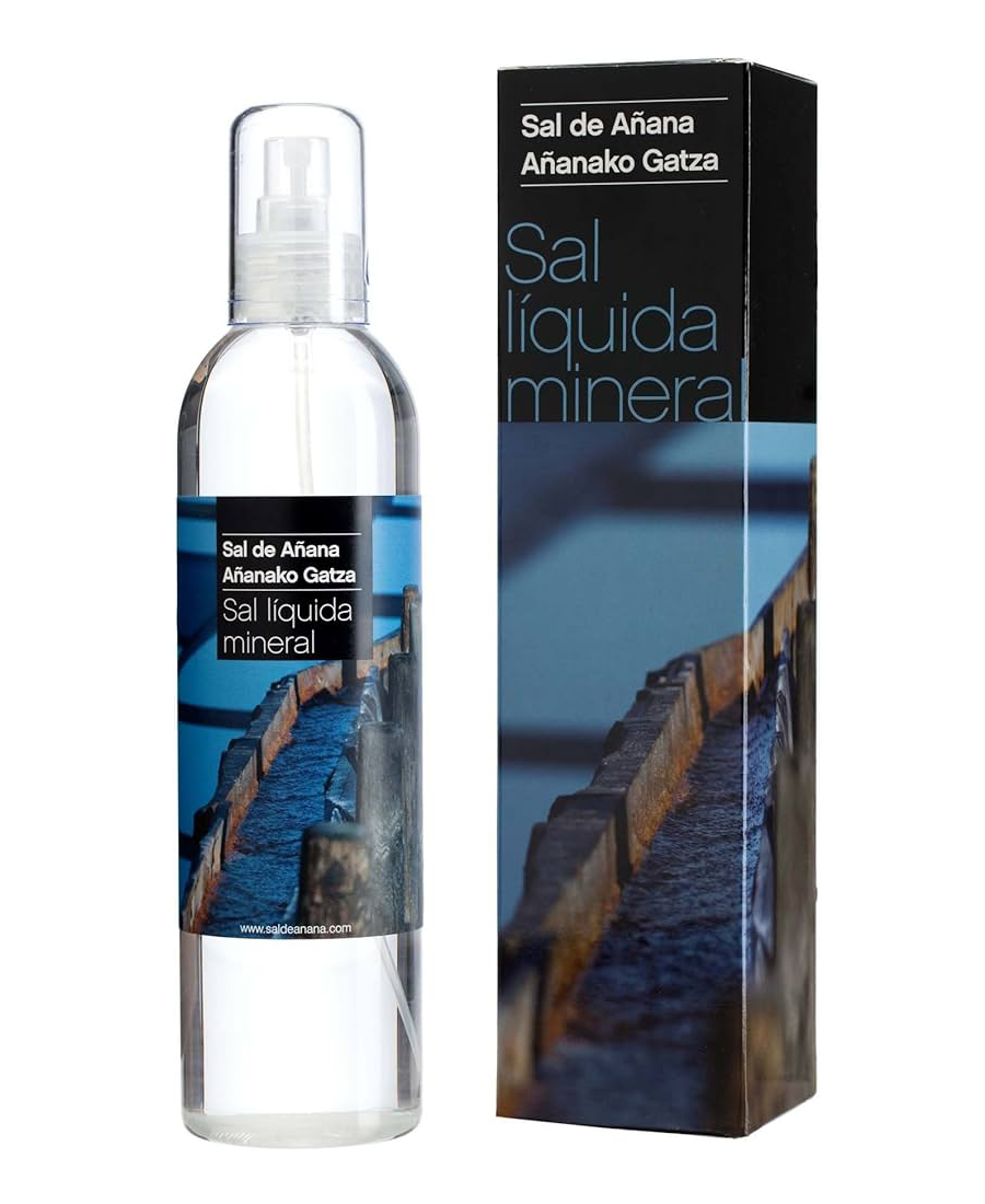 Sal de Añana Flüssiges Mineral-Quellsalz Flasche 250 ml. - Oliva Oliva