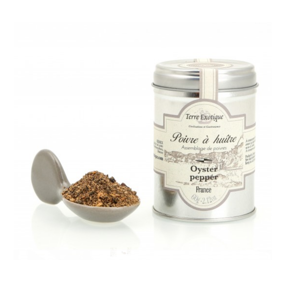 Terre Exotique Pimienta para ostras Bote 60 gr. - Oliva Oliva