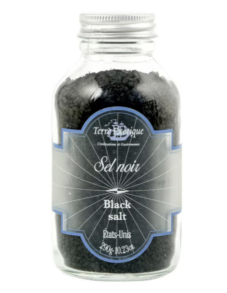 Terre Exotique Black salt from Hawaii Jar 290 gr. - Oliva Oliva