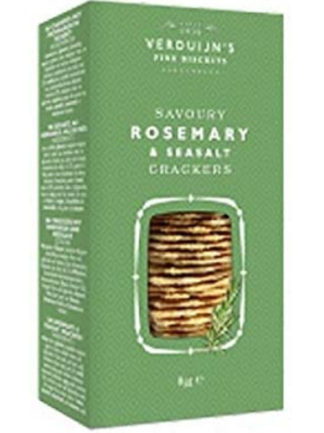 Verduijn's Crackers au romarin et sel Paquet 75 gr. - Oliva Oliva