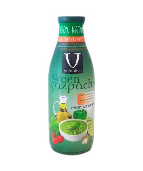 Villaolivo - Gazpacho vert - Bouteille en verre 1 l.