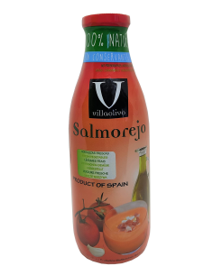 Villaolivo Salmorejo Glutenfreiem Glasflasche 1L - Oliva Oliva