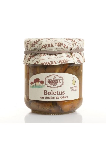 Rosara Champignons des Pyrénées Pot en verre 212 ml. - Oliva Oliva