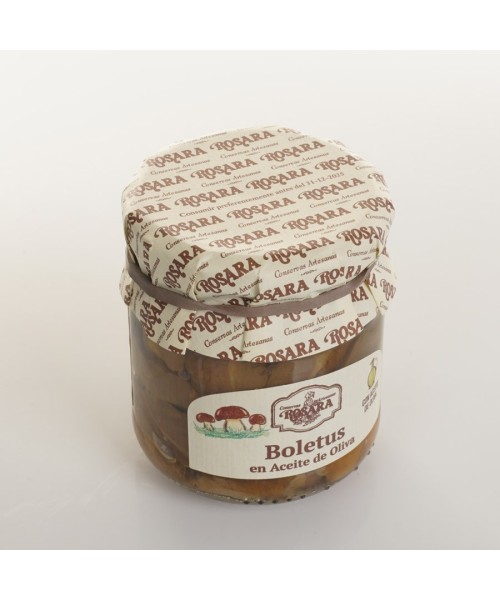 Rosara Pyrenean mushrooms Glass jar 212 ml. - Oliva Oliva
