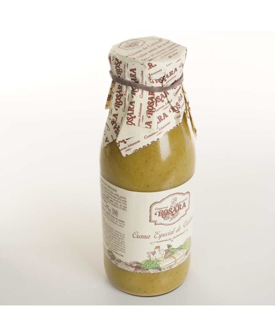 Conservas Artesanas Rosara Crema Especial De Verduras Botella 500 ML