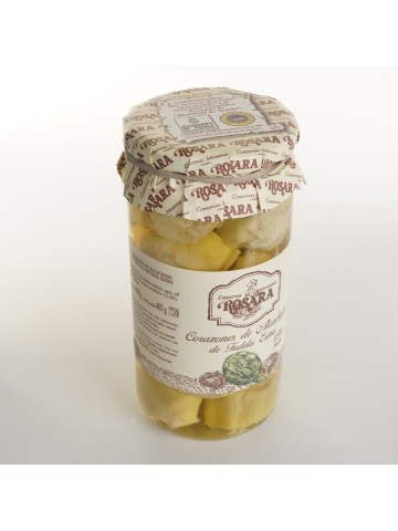 Conservas Artesanas Rosara Corazones De Alcachofa De Tudela I.G.P. Tarro 720 ML 2