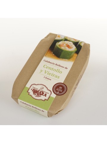 Conservas Artesanas Rosara Calabacin Rell. centollo Y Vieira Lata A-F 270 ML 2