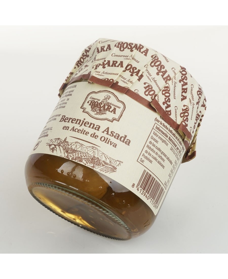 Conservas Artesanas Rosara Berenjena Asada - Tarro 370 ML