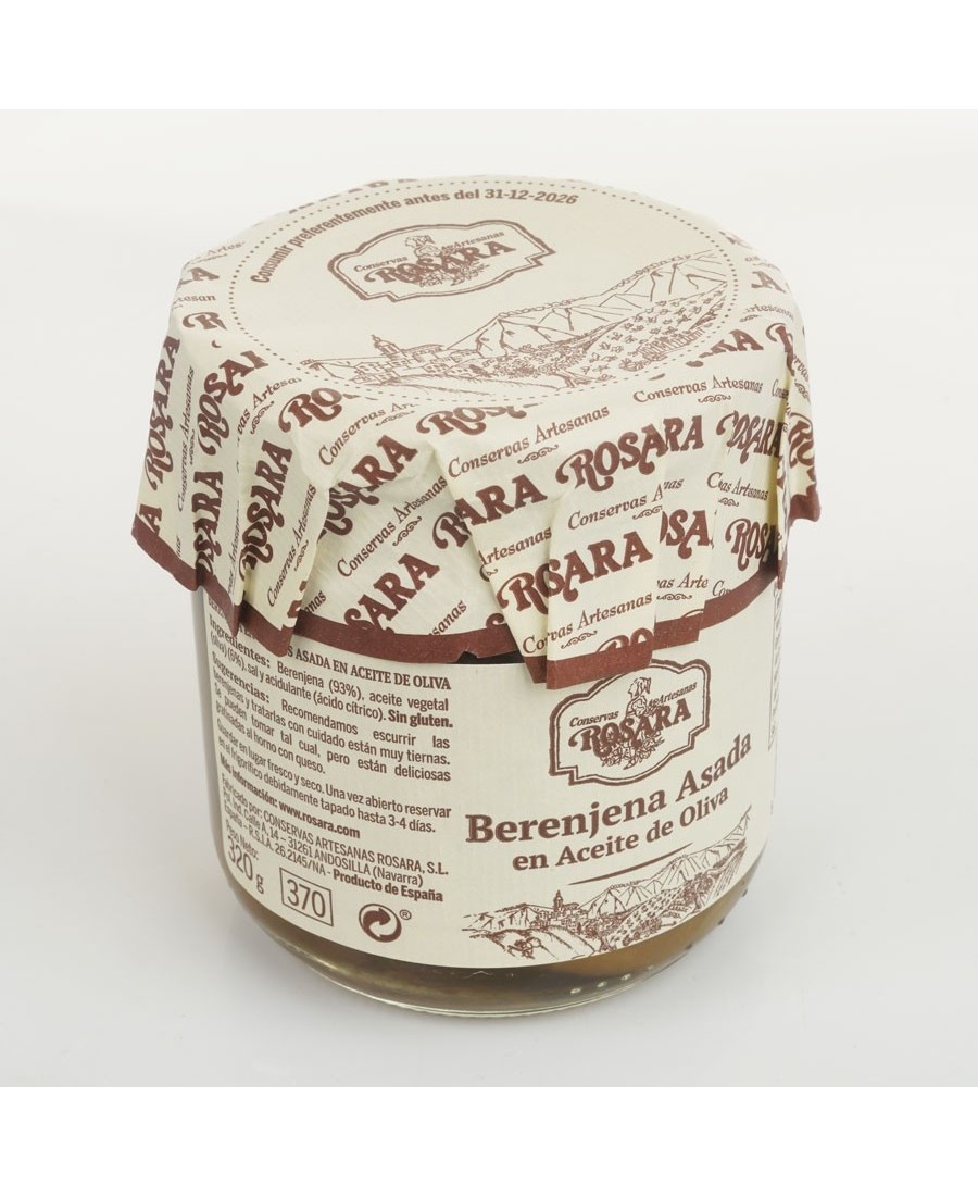 Conservas Artesanas Rosara Berenjena Asada - Tarro 370 ML