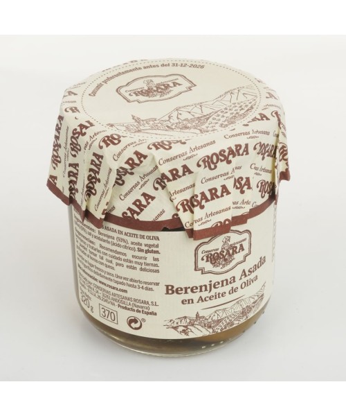 Conservas Artesanas Rosara Berenjena Asada - Tarro 370 ML