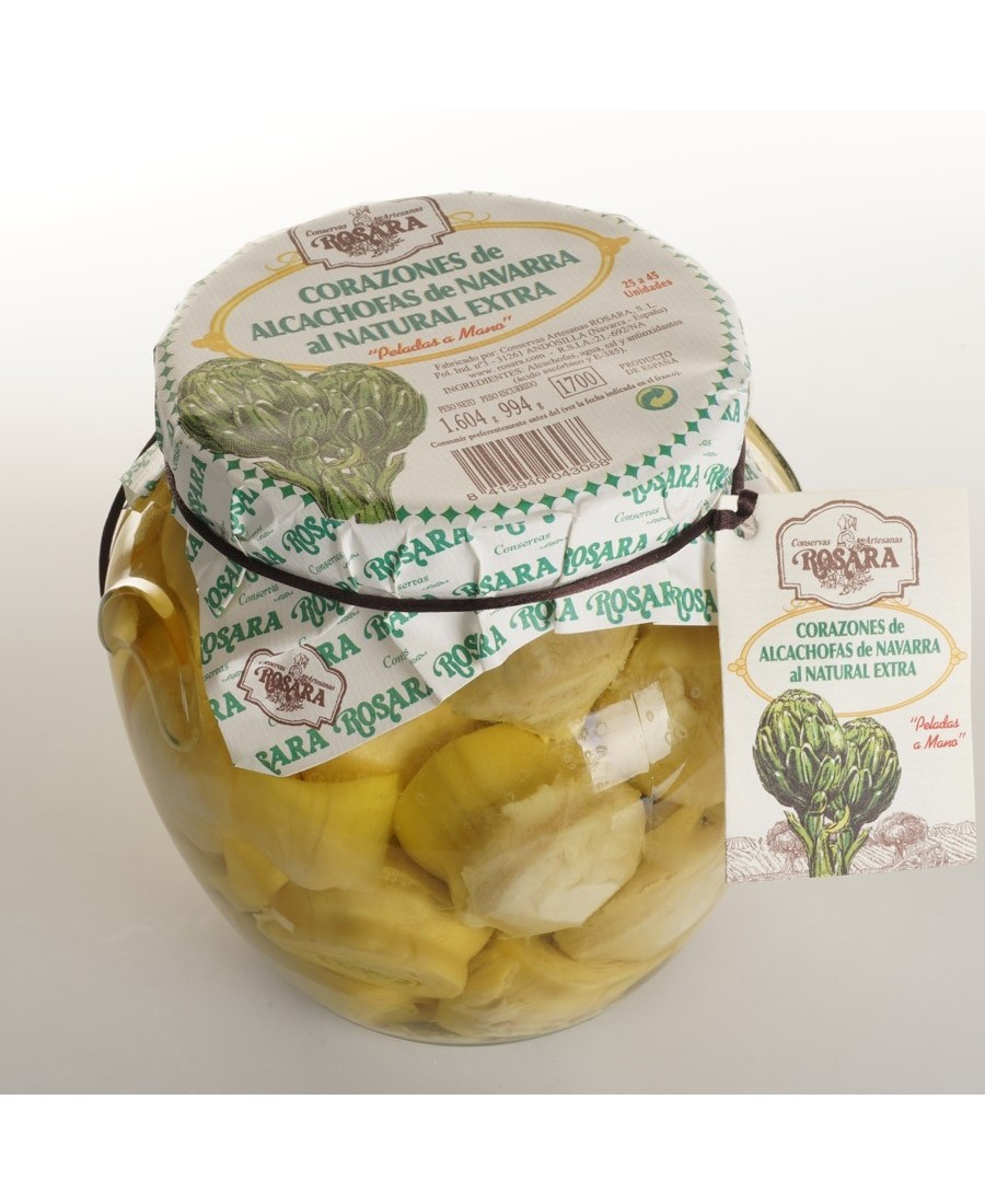 Conservas Artesanas Rosara Alcachofa Corazones - Tarro 1700 ML