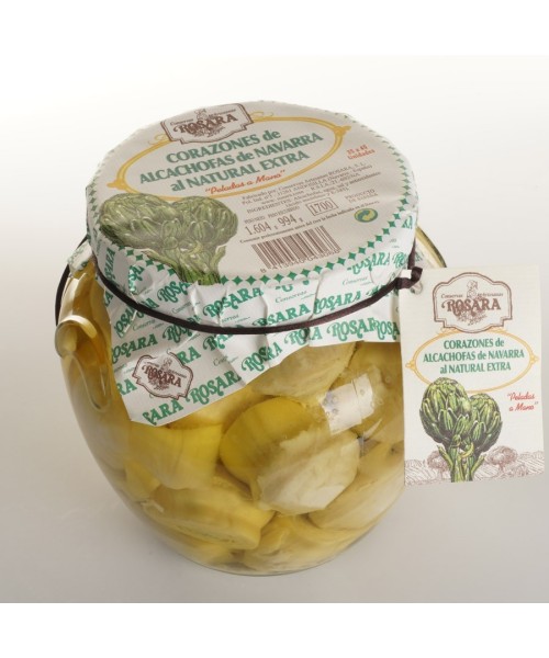 Conservas Artesanas Rosara Alcachofa Corazones - Tarro 1700 ML