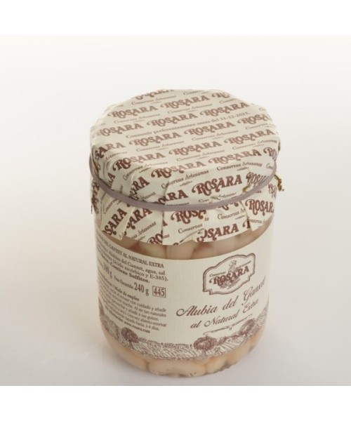 Conservas Artesanas Rosara Ganxet Bohne - Glas 445 ml.