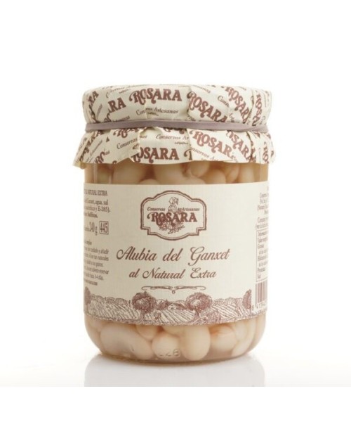Conservas Artesanas Rosara Ganxet Bohne - Glas 445 ml.