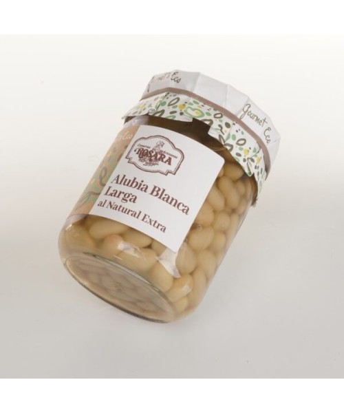 Conservas Artesanas Rosara Alubia Blanca Larga Ecologica - Tarro 445 ML