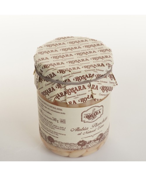 Conservas Artesanas Rosara Alubia Plancheta - Tarro 720 ml.