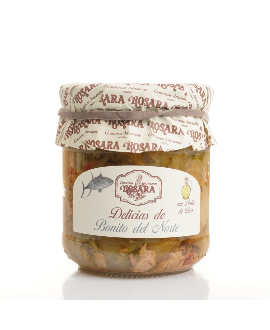 Conservas Artesanas Rosara Delicias de Bonito del Norte Tarro 212 ML